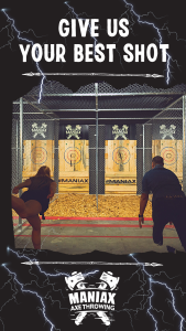 Maniax ad: give us your best shot
