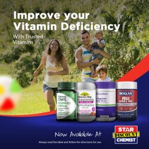 Star Discount Chemist ad: vitamins