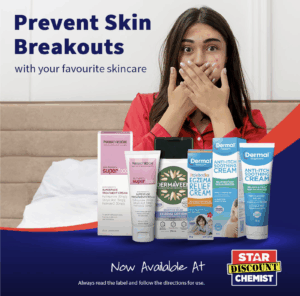 Star Discount Chemist ad: skincare